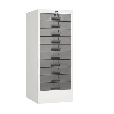 Ten Drawers Steel Filing Cabinet Tall Black Chest Of Drawers Cabinet