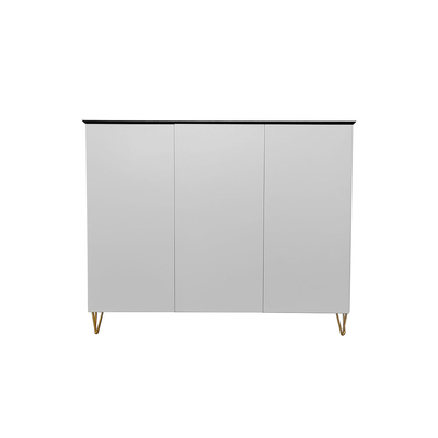Assembly Required Shoe Rack Steel Cabinet 2.0mm Thickness