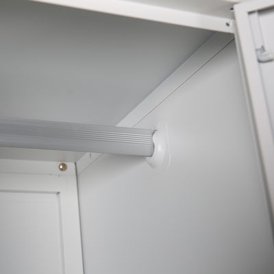 1 Door Steel Clothing Wardrobe Staff Lockers 0.7mm Thickness