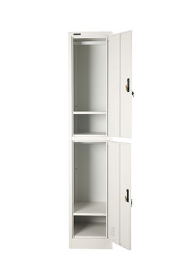 H1850mm 2 Door Clothing Steel Locker for Office Athletic