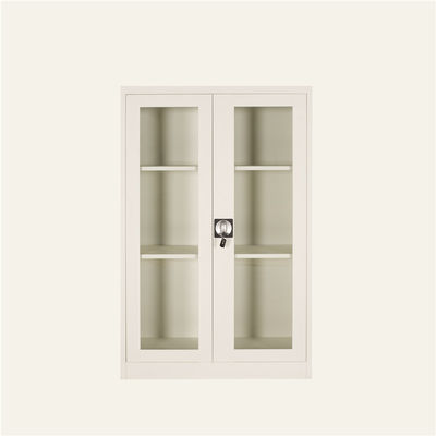 Modern Insulated Steel Sliding glass door file cabinet Office