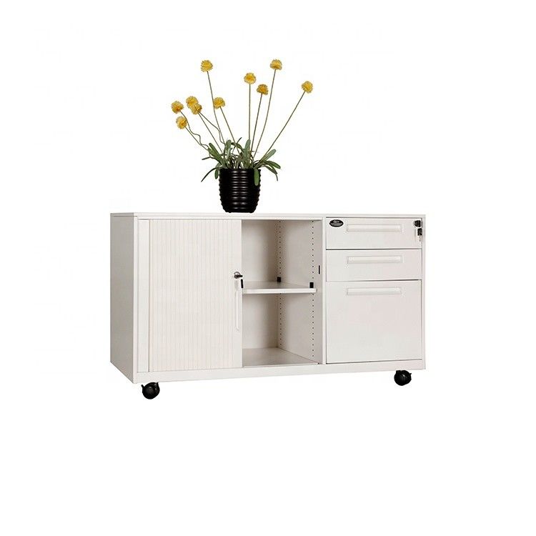 Shutter Door Anti Tilt RAL Color Steel Mobile Pedestals